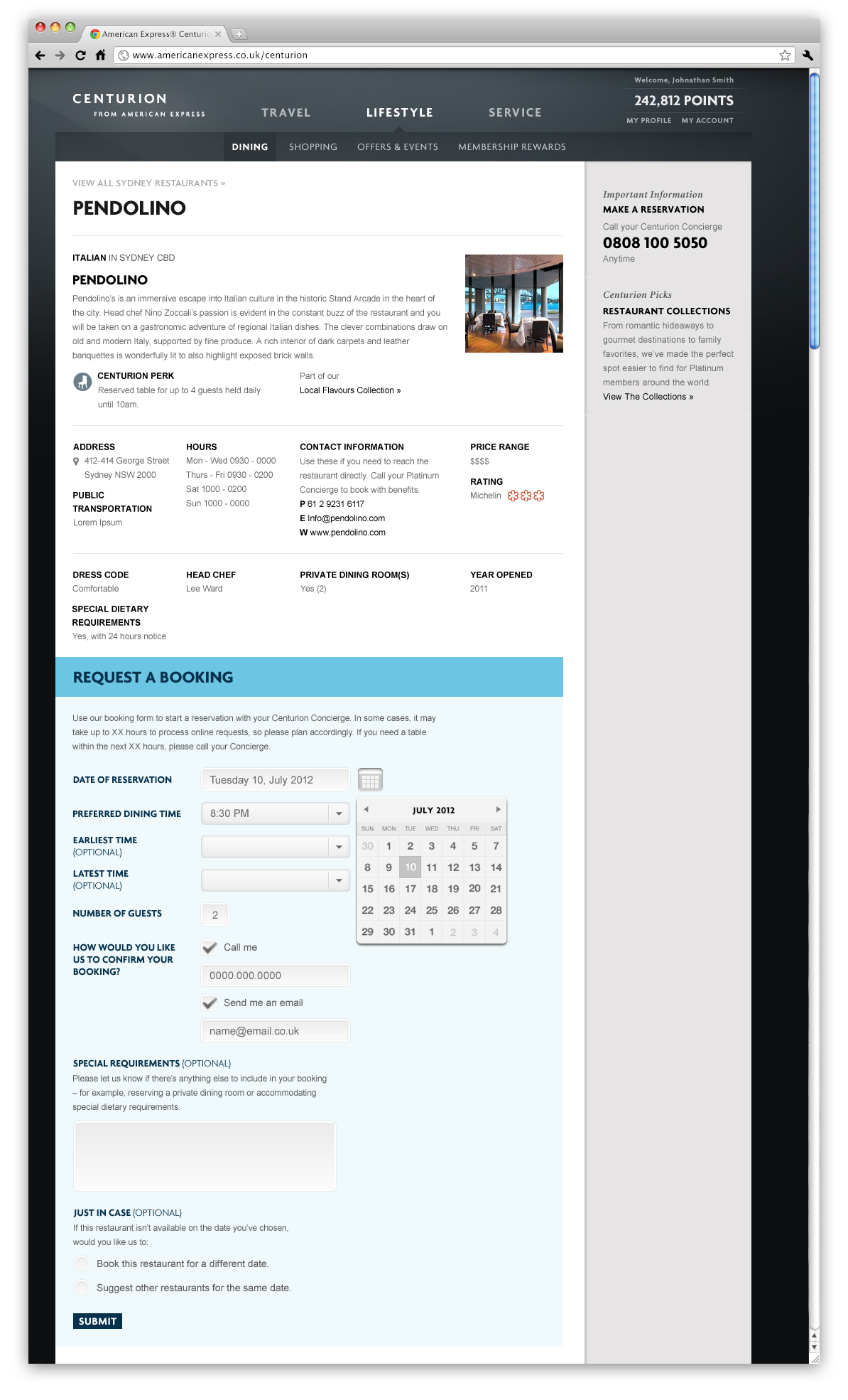 American Express Digital Card Experience — Brent Brooks
