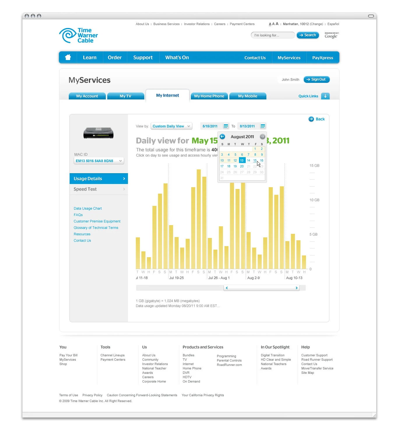 TimeWarnerCable — Brent Brooks