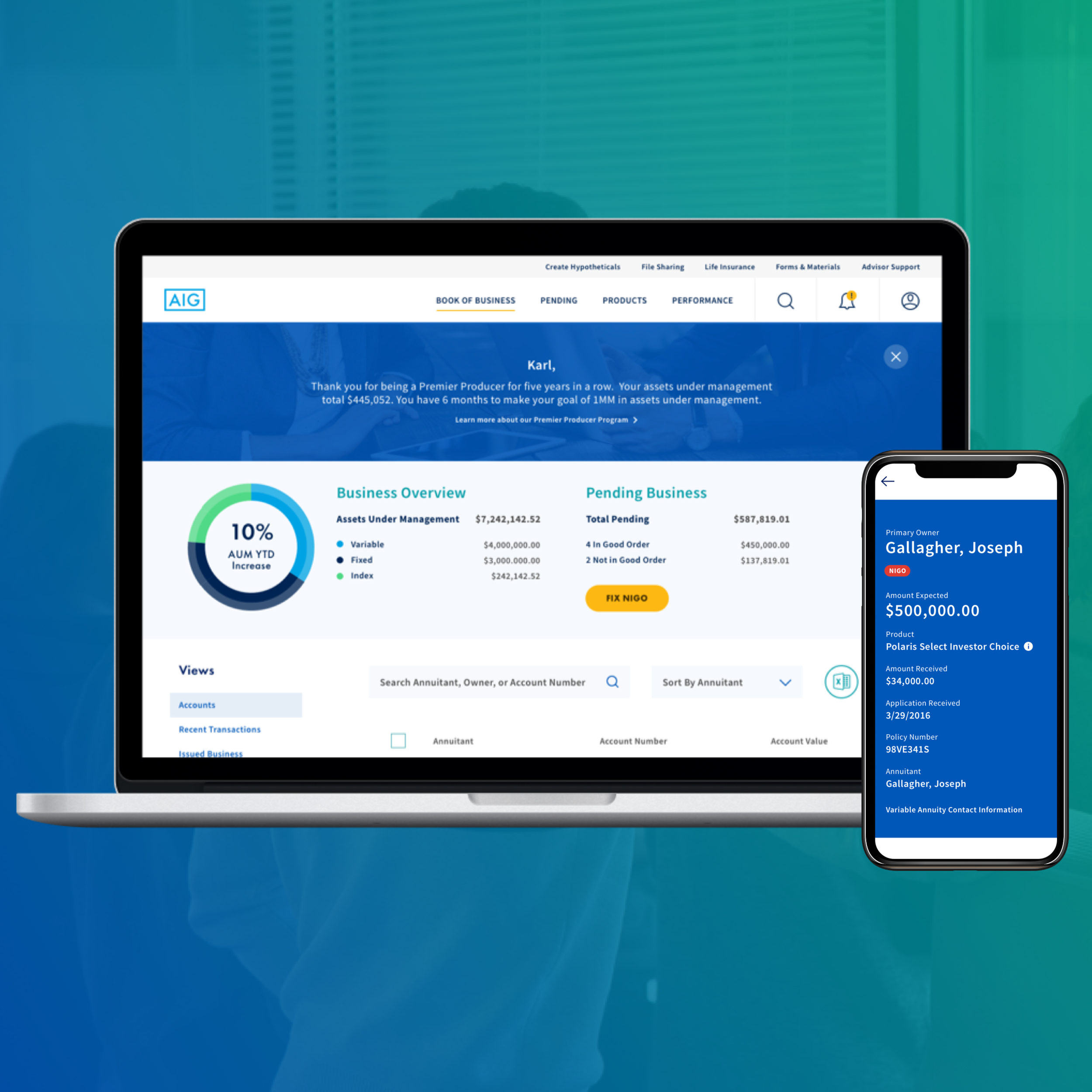 AIG Individual Retirement