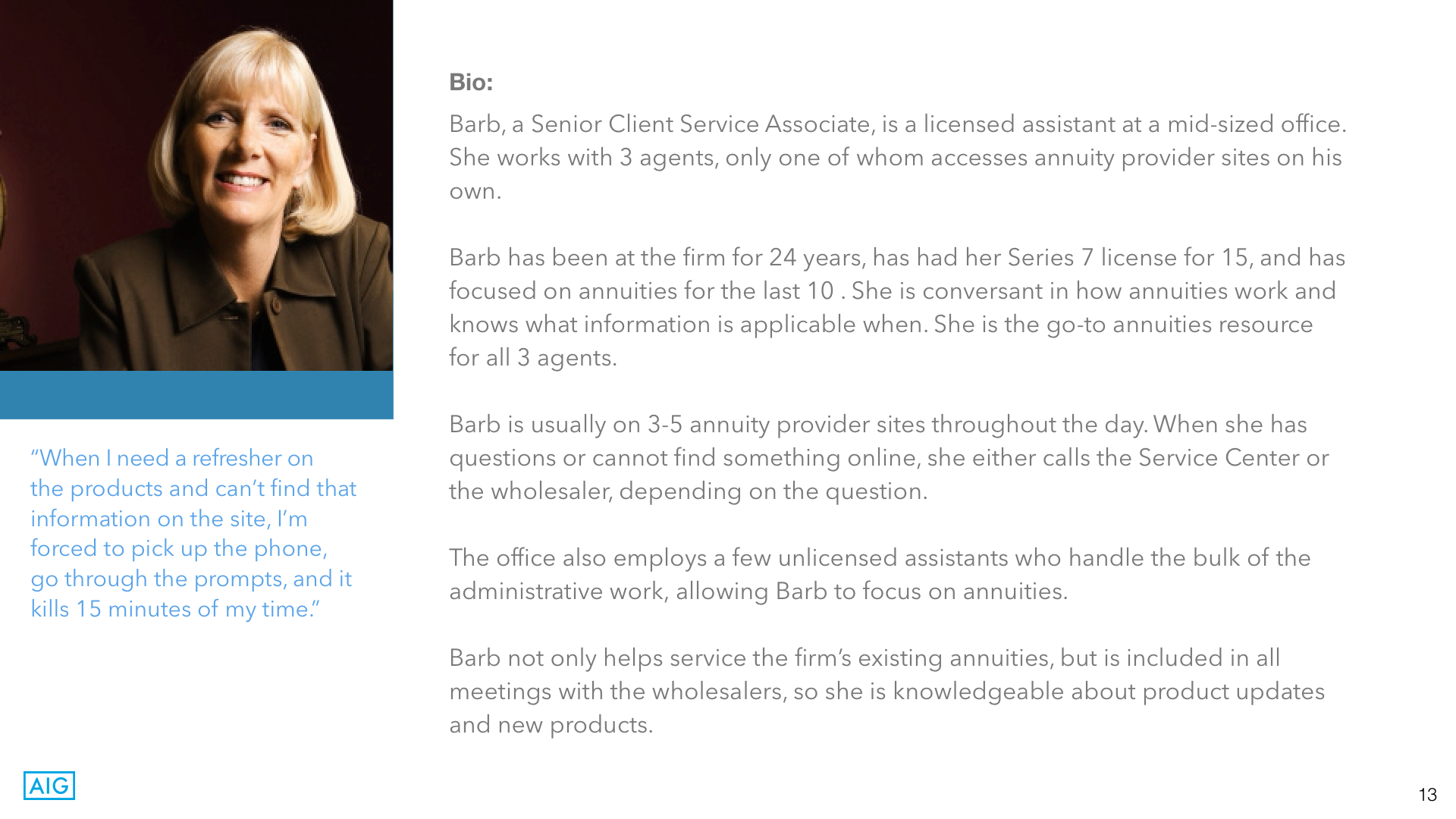 AIG Individual Retirement — Brent Brooks