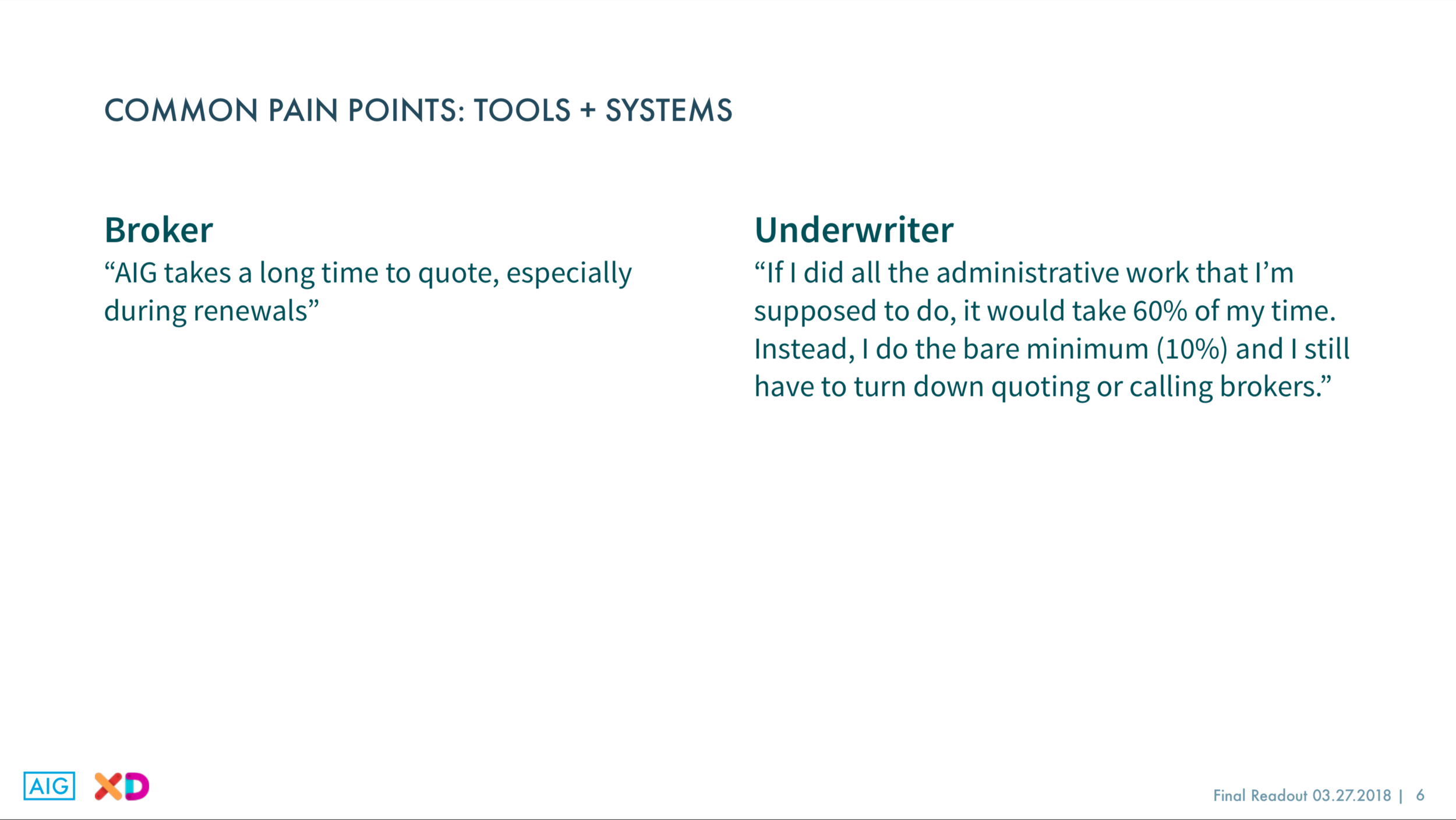 Example quotes from interviews