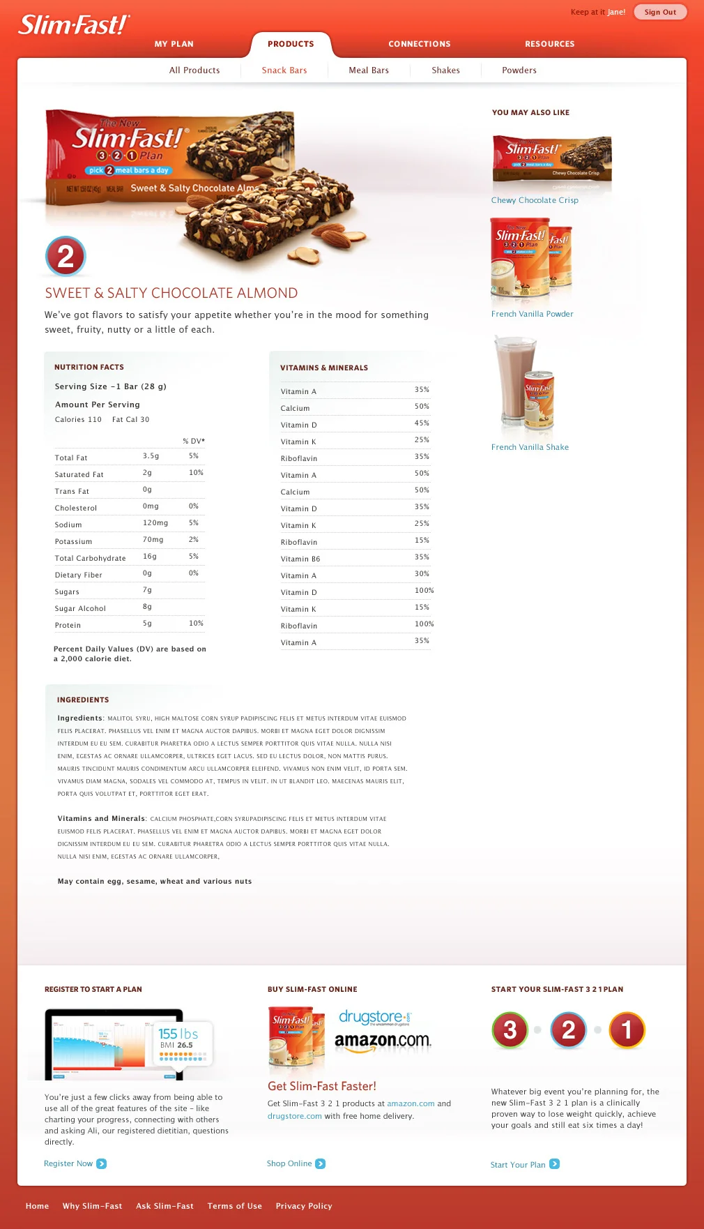 Slimfast — Brent Brooks