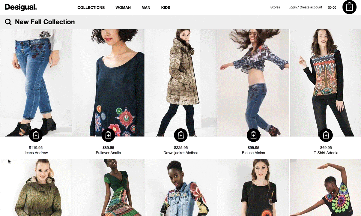 Desigual - eCommerce — Brent Brooks